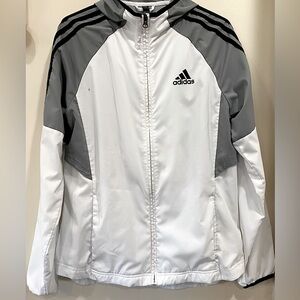 Adidas Mens Windbreaker Jacket- Small (fits like Medium)